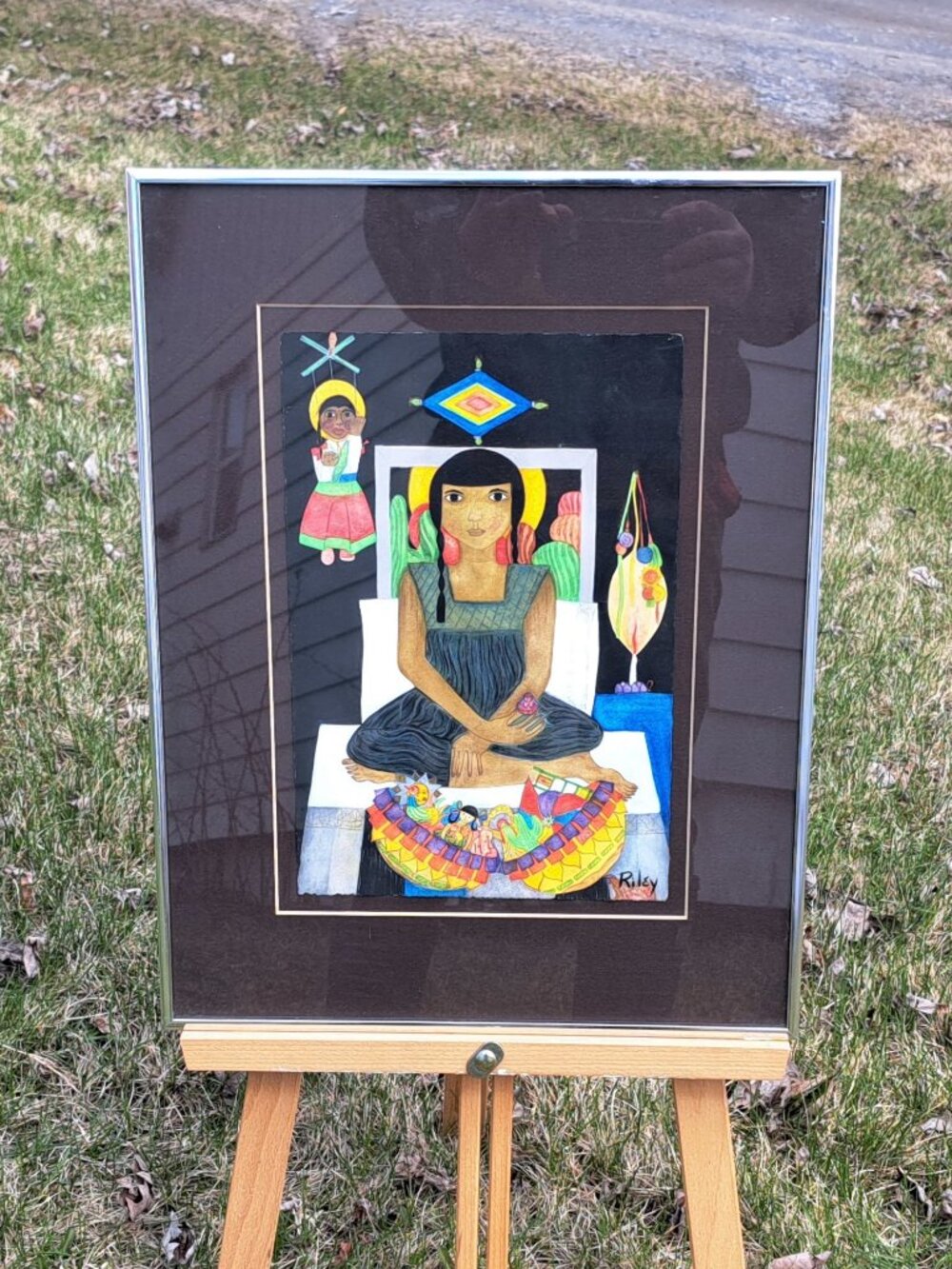 Mexican Themed Art By Riley